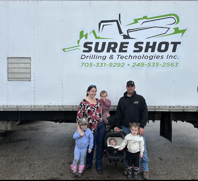 Sure Shot Drilling equipment at work