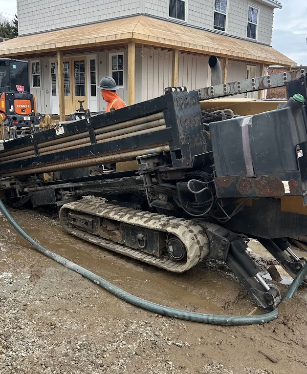 Sure Shot Drilling directional drilling equipment on a job site